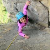 Multi-pitch traditional climbing in Suesca
