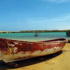 A boat in Bahia Hondita