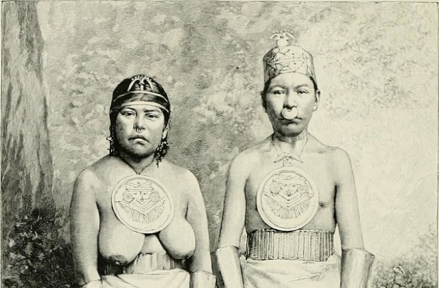 Muisca People in 1882 