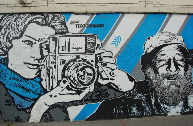 Bogotá graffiti of DJ Lu