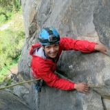 Escalando en Suesca