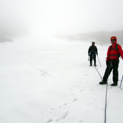 Bajando del Nevado de Santa Isabel