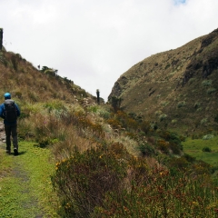 Caminando por el páramo